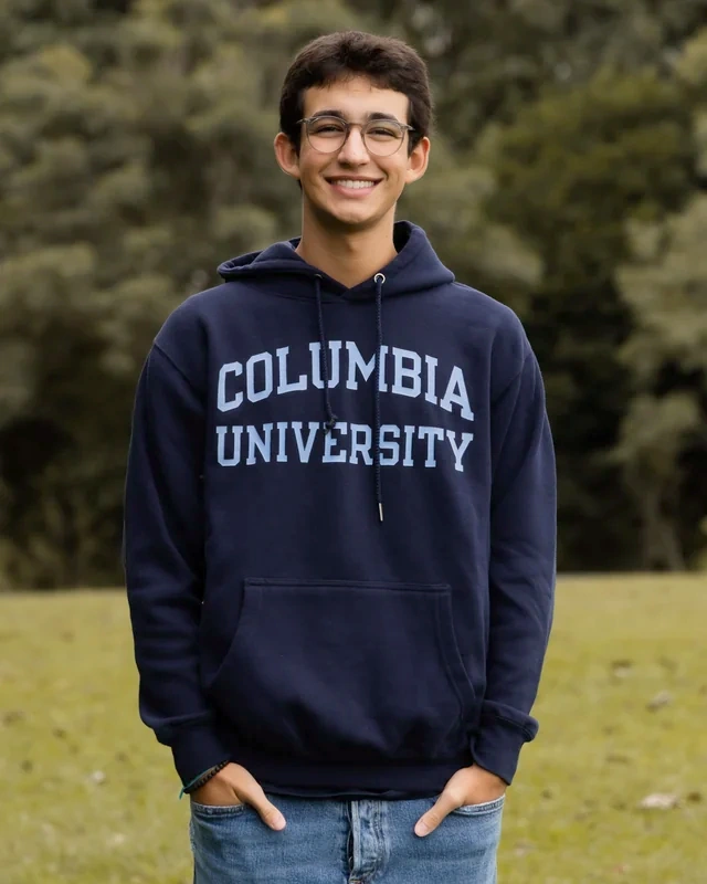 Jorge, admitted to Columbia